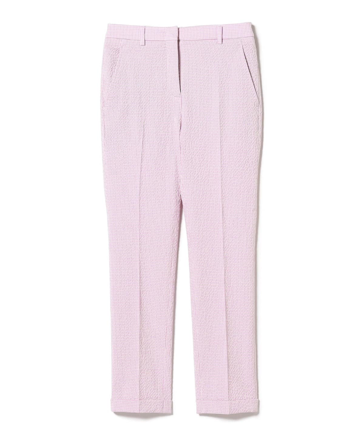 INCOTEX インコテックス / LEYRE チェック パンツ パンツ WOMEN LILAC×WHITE 38 INCOTEX インコテックス / LEYRE チェック パンツ パンツ WOMEN LILAC×WHITE 38