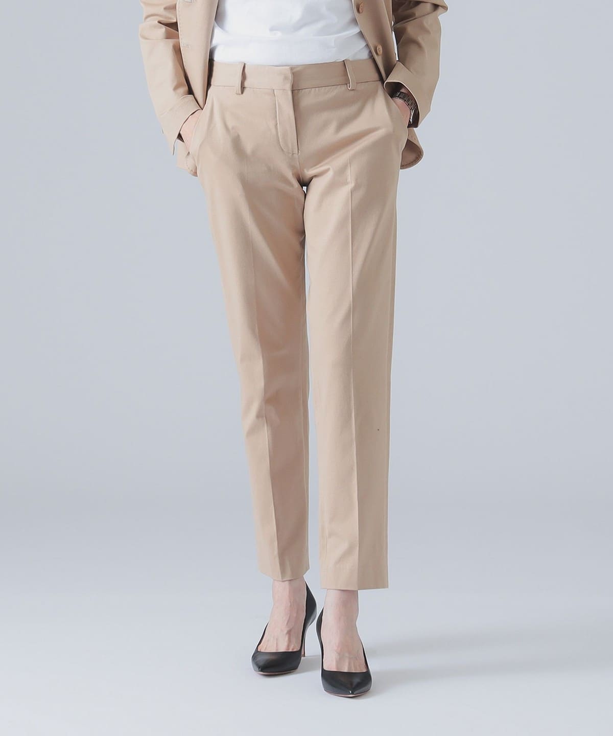 【別注】CIRCOLO1901 チルコロ1901 / チノ パンツ パンツ WOMEN BEIGE 38 【別注】CIRCOLO1901 チルコロ1901 / チノ パンツ パンツ WOMEN BEIGE 38