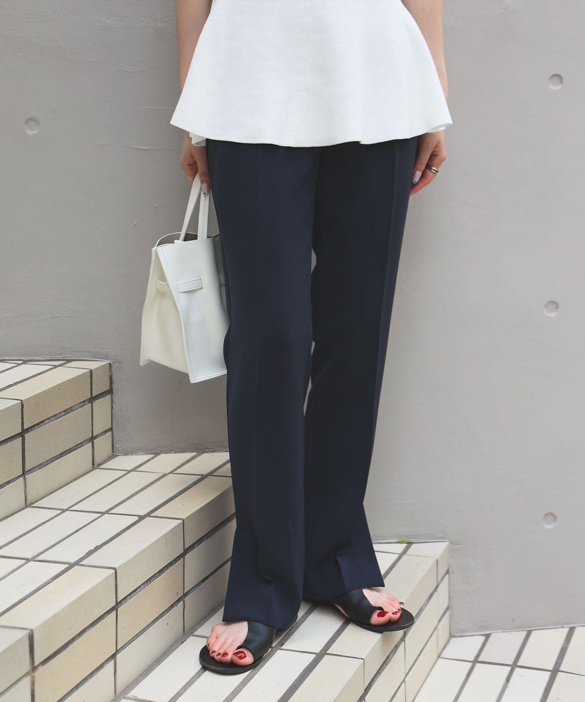ダブルクロス パンツ パンツ WOMEN NAVY 36 ダブルクロス パンツ パンツ WOMEN NAVY 36