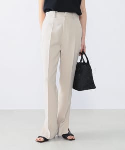 Demi-Luxe BEAMS / 女裝 雙重織 長褲