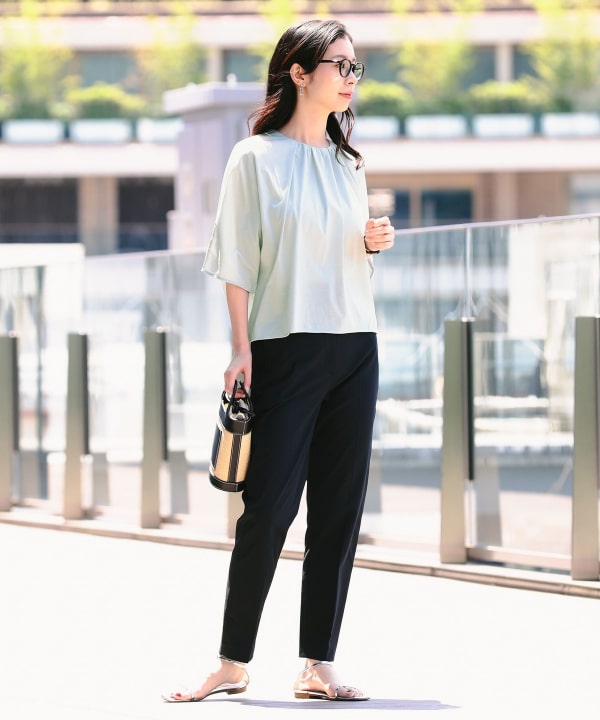 パンツ ESMOK Demi-Luxe BEAMS（デミルクス ビームス）ドライ オックス パンツ