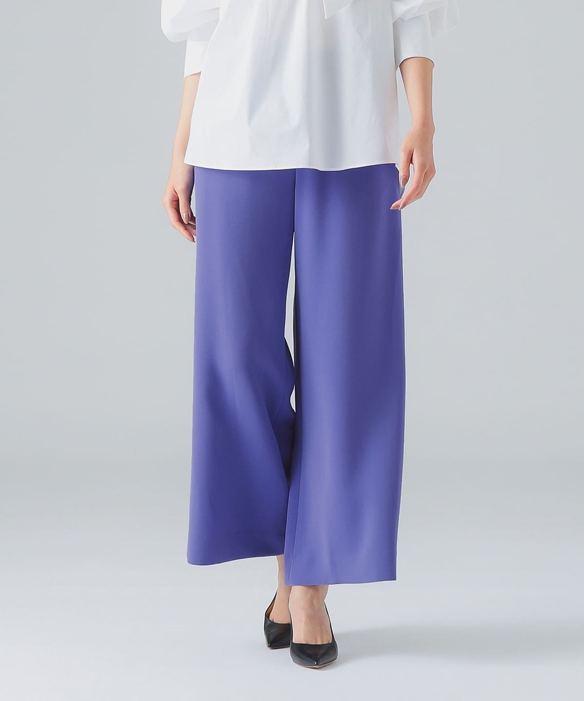 M・fil エム・フィル / トリアセテート バギー パンツ パンツ WOMEN LAVENDER 36 M・fil エム・フィル / トリアセテート バギー パンツ パンツ WOMEN LAVENDER 36