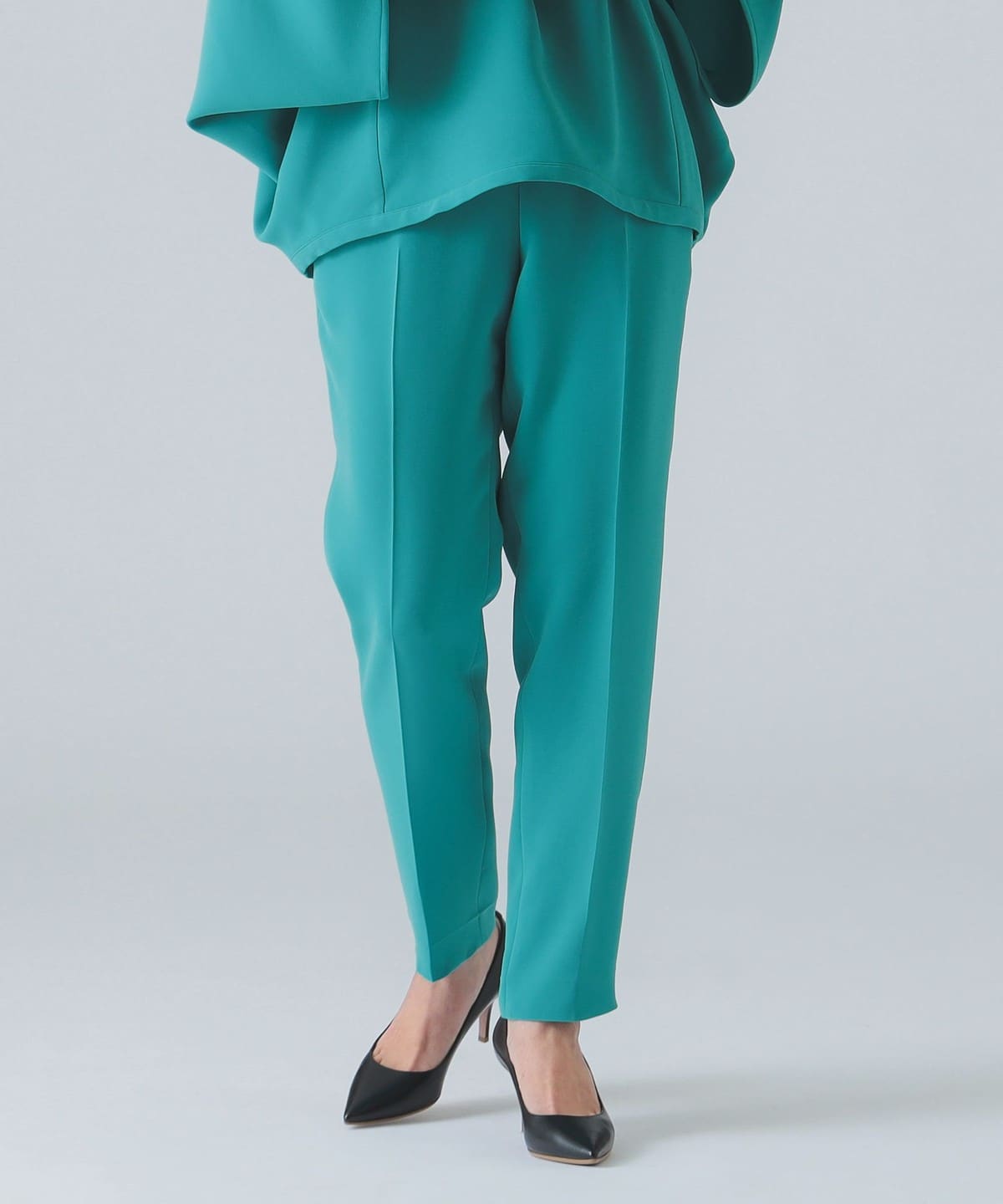 M・fil エム・フィル / トリアセテート テーパード パンツ パンツ WOMEN TURQUOISE 36 M・fil エム・フィル / トリアセテート テーパード パンツ パンツ WOMEN TURQUOISE 36