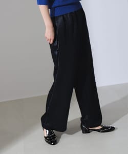 Demi-Luxe BEAMS / 女裝 ACE斜紋 寬版 長褲