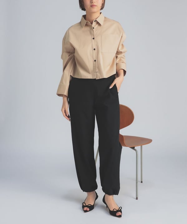 超美品　Demi-Luxe BEAMS ナイロンコットンブルゾン Demi-Luxe BEAMS ブルゾン アウター コットンナイロン パフ