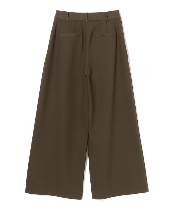 【美品】ビームスプラス・スラックス・2023年モデル・2タック・バード・チェック BEAMS HEART（ビームス ハート）チェック柄 2タック ワイド