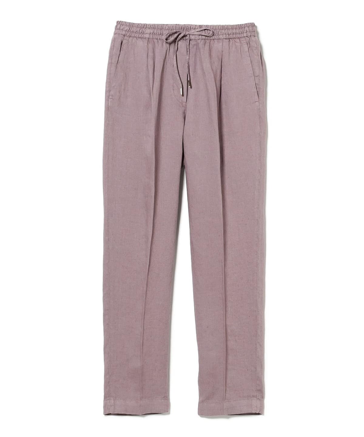BRIGLIA 1949 ブリリア / リネン ドロストパンツ パンツ WOMEN PURPLE 40 BRIGLIA 1949 ブリリア / リネン ドロストパンツ パンツ WOMEN PURPLE 40