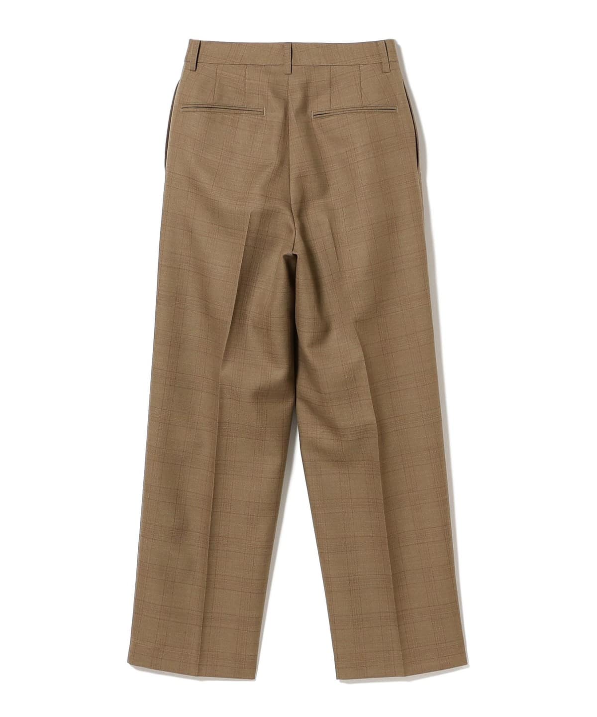 BLUEFACED WOOL TWO-TUCK SLACKS - AURALEE Official Website