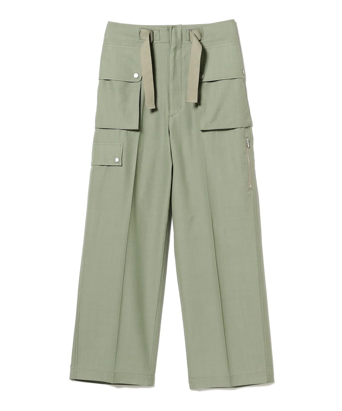 AURALEE オーラリー / WOOL HERRINGBONE CARGO PANTS パンツ WOMEN OLIVE 1 AURALEE オーラリー / WOOL HERRINGBONE CARGO PANTS パンツ WOMEN OLIVE 1