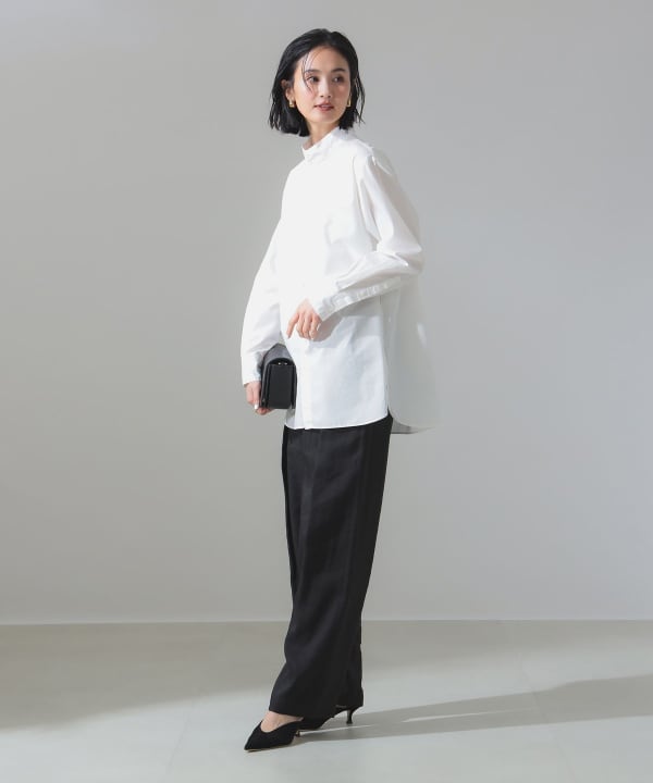 【マダムダックス】MaxMara BICE パンツ 38【新品タグ付き】 セール】【S,M,Lサイズ展開】ツータックルーズスラックスパンツ