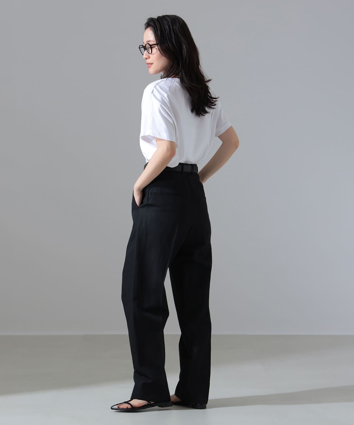 ORGANIC COTTON TWILL | EASY PANTS – ATON | エイトン