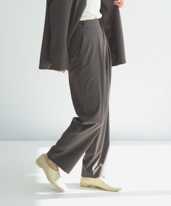 SSZ 18aw Sample collection ウールタックパンツ 8分丈 20220812_Soeju-EC3756.jpg?v=