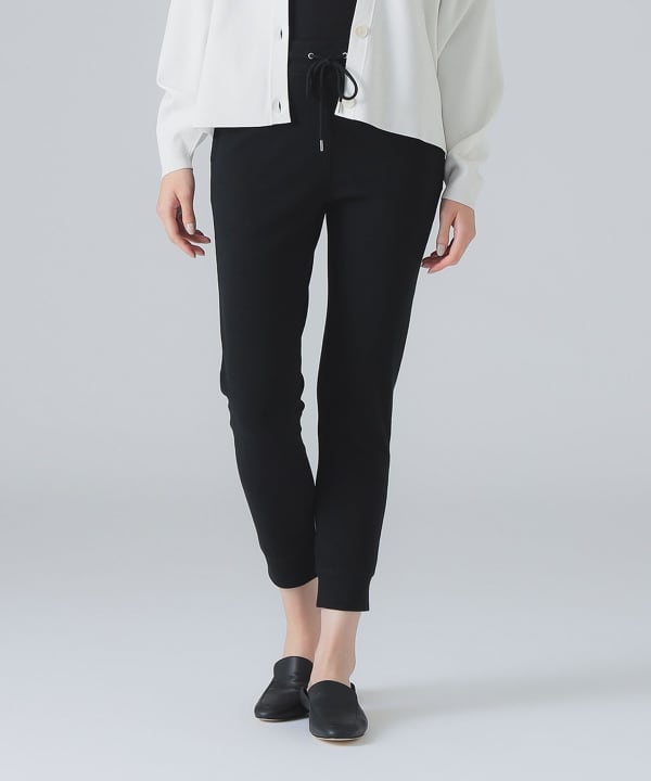three dots ストレッチポンチパンツ XS ブラック three dots(スリードッツ)｜ストレッチポンチパンツ/ブラック の