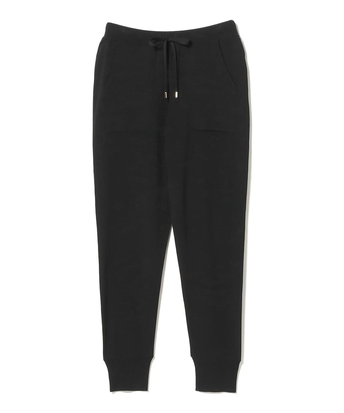 ROOM NO.8 ルームエイト / ドローコード リラックス パンツ パンツ WOMEN BLACK ONE SIZE ROOM NO.8 ルームエイト / ドローコード リラックス パンツ パンツ WOMEN BLACK ONE SIZE