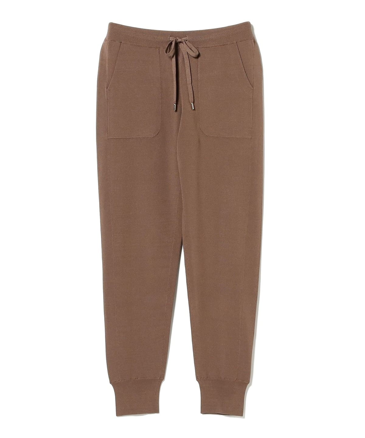 ROOM NO.8 ルームエイト / ドローコード リラックス パンツ パンツ WOMEN BROWN ONE SIZE ROOM NO.8 ルームエイト / ドローコード リラックス パンツ パンツ WOMEN BROWN ONE SIZE