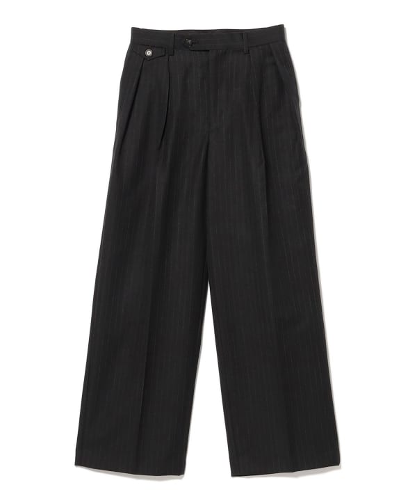 【AURALEE】 BLUEFACED WOOL TWO-TUCK SLACKS BLUEFACED WOOL TWO-TUCK SLACKS - AURALEE Official Website