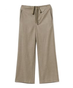 AURALEE / WOOL FULLING FLANNEL DRAWSTRING PANTS