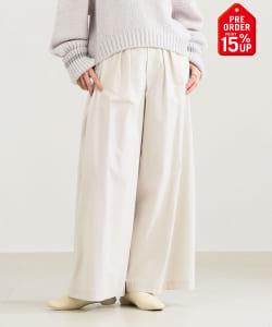 【+15%ポイントUP】AK+1 / コットン ワイドパンツ