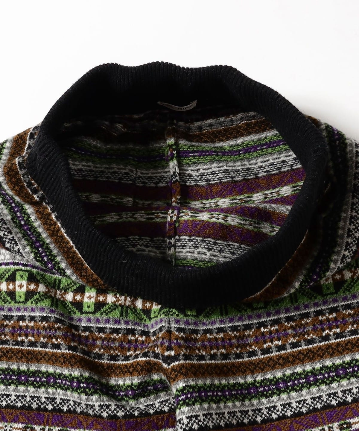▼美品 デミルクス ビームス 2万 イタリア製素材 ニットパンツ ブラウン 48 64231248035_C_1.jpg
