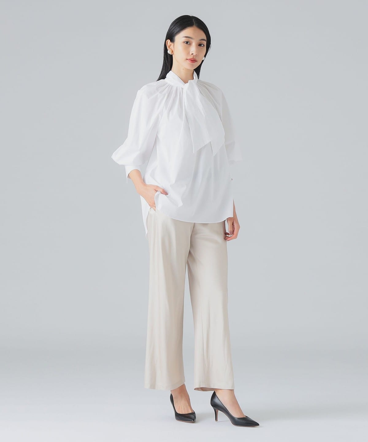 新品タグ付き EFFEbeams エッフェビームス リネンパンツ 36 EFFE BEAMS - 新品タグ付き EFFEbeams エッフェビームス リネン