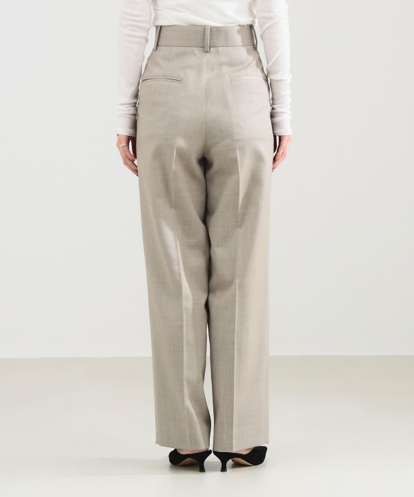 Demi-Luxe BEAMS（デミルクス ビームス）ツイル テーパード パンツ