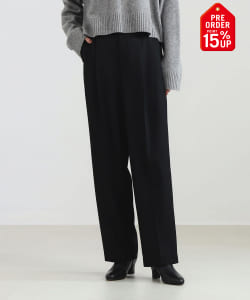 【+15%ポイントUP】ツイル テーパード パンツ