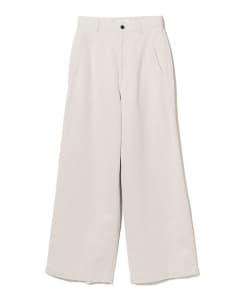 ATON / コットン リネン ワークパンツ