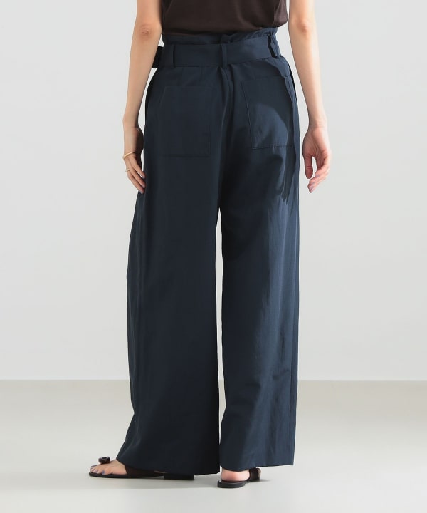 ハイウエスト 2タック パンツ Model：H165 B77 W57 H79　Size：38