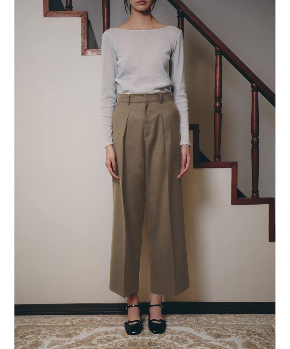 BEAMS SALON / ミューズ シック パンツ パンツ WOMEN BEIGE 36