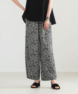 プチフラワー プリント イージーパンツ