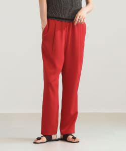 【+10%ポイントUP】トリアセ ポリエステル ツイル ドロストパンツ