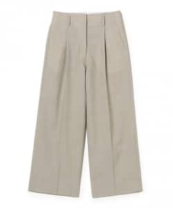 SUPPORT SURFACE / ウール タック パンツ