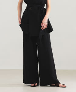 AK+1 / リネン ダブルタック パンツ