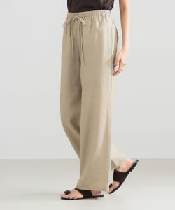 レーヨンリネン ドロスト イージーパンツ