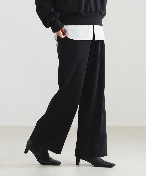 ルーズ フルレングス 裏毛 パンツ Model：H165 B77 W57 H79　Size：38