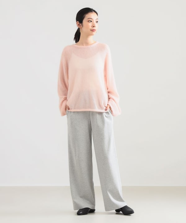 ルーズ フルレングス 裏毛 パンツ Model ：H165　Size：38