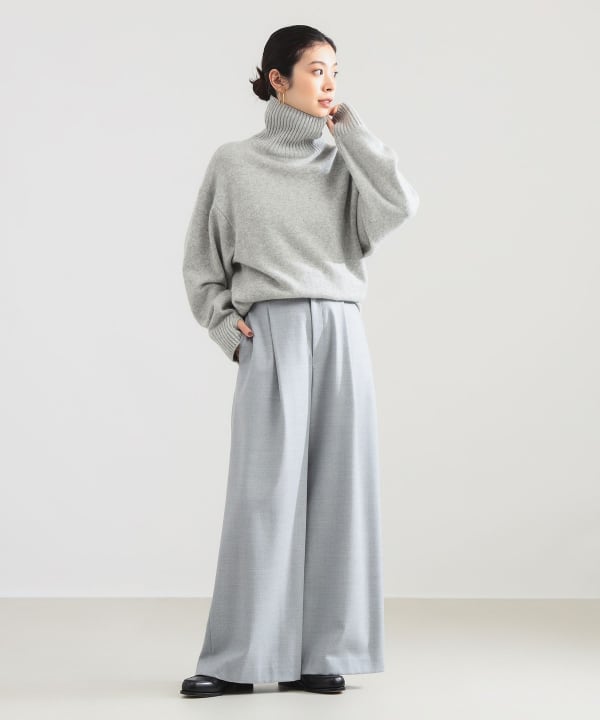 AK+1 / サキソニー ワイドパンツ Model ：H165　Size：38