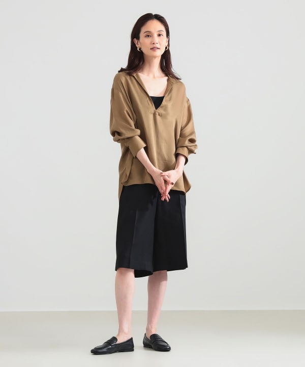 クリース オーバー ショートパンツ Model：H171 B80 W58 H86　Size：38