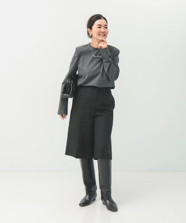 クリース オーバー ショートパンツ BEAMS STAFF：H162　Size：38