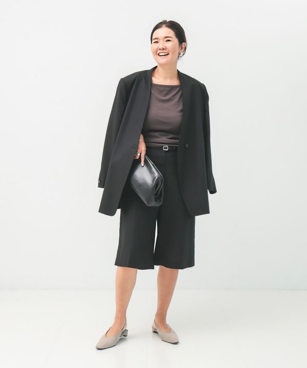クリース オーバー ショートパンツ BEAMS STAFF：H162　Size：38