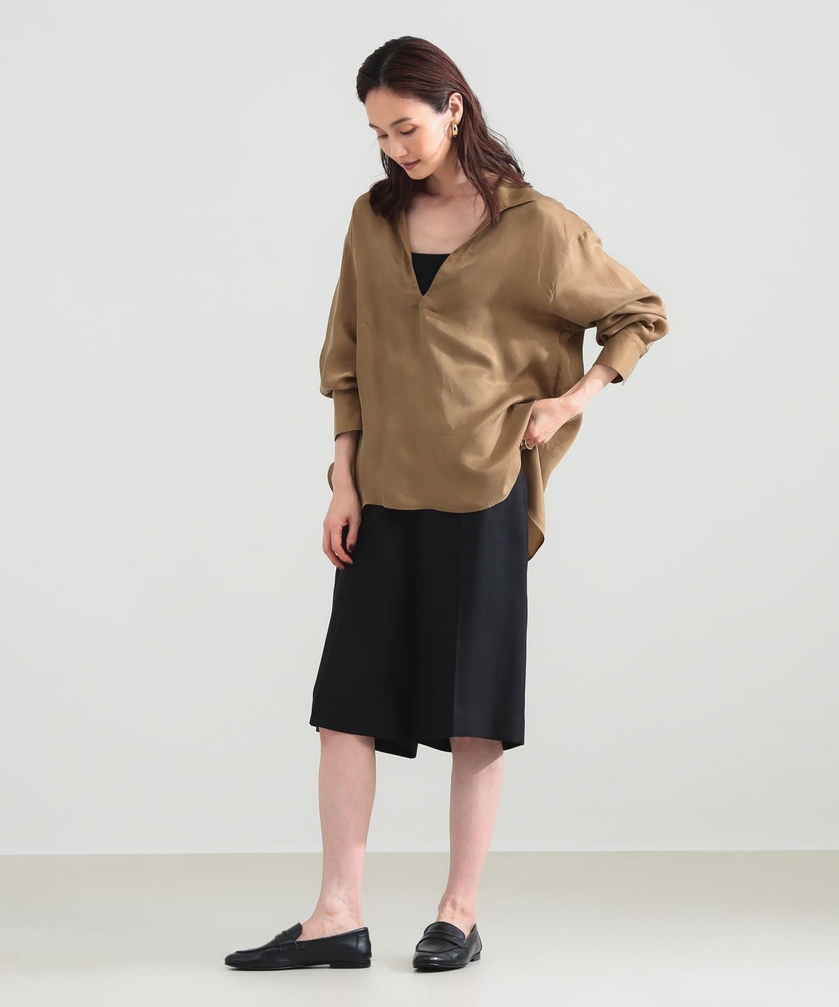 Demi-Luxe BEAMS Demi-Luxe BEAMS Over Shorts (Pants, Shorts