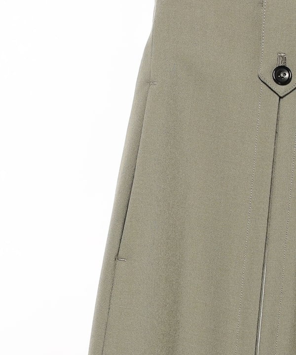 SUPPORT SURFACE / ボタン タック パンツ