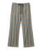 TOP BROWN GREEN CHECK