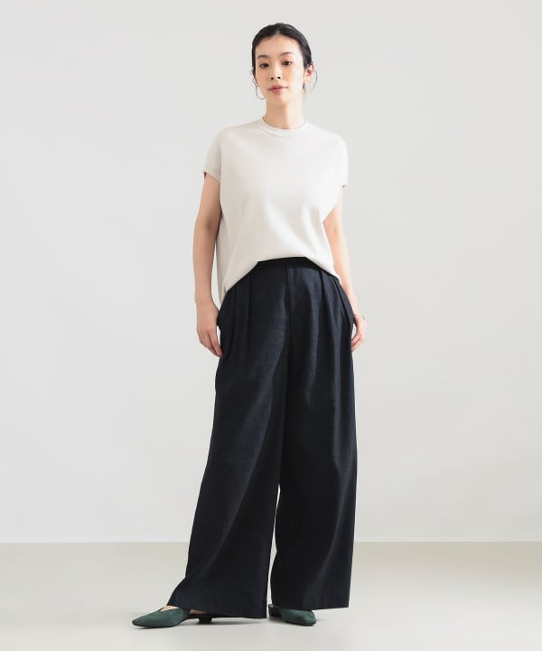 【+10%ポイントUP】AK+1 / ウール 2タック パンツ Model：H165　Size：38