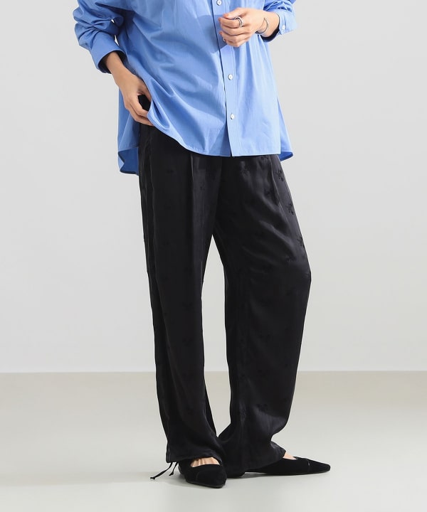 【モアバリエーション開催中】TICCA / フラワー エンブロイダリー パンツ Model：H165 B77 W57 H79　Size：ONE SIZE