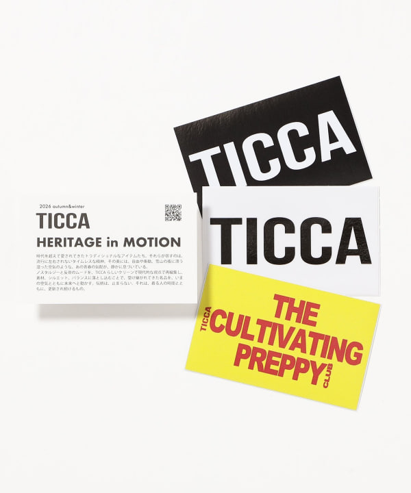 【モアバリエーション開催中】TICCA / トラウザーズ チノパンツ