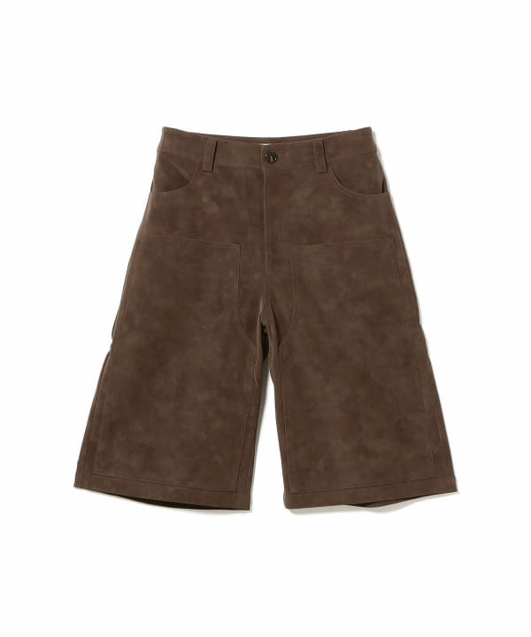 BAUM UND PFERDGARTEN / NUMI フェイクスエード ハーフパンツ