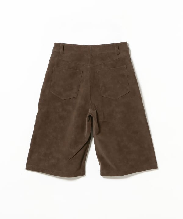 BAUM UND PFERDGARTEN / NUMI フェイクスエード ハーフパンツ