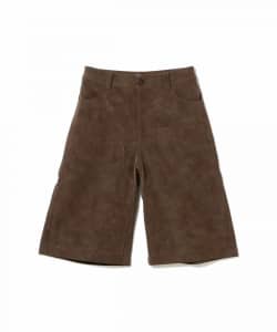 BAUM UND PFERDGARTEN / NUMI フェイクスエード ハーフパンツ