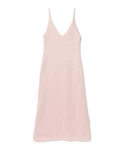 AURALEE / WOOL BABY CAMEL BRUSHED YARN KNIT DRESS